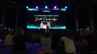 D23 Expo 2019 - A Conversation with Disney Imagineer Scott Trowbridge w/Ashley Eckstein