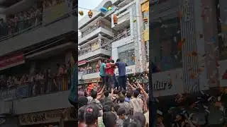 Dahi Handi 2025 | Krishna Janmashtami Shorts  Vishva Hindu Parishad