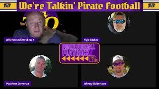 Pirate Football Playback- Military Bowl Recap