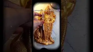 Lord😍 #Murugan Vel making🙏#diy #shorts #miniature #trending  #artist
