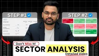 📊 Sector Analysis in Swing Trading || Class 1 