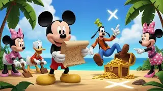 Mickey Mouse & Friends&rsquo; EPIC Tropical Island Treasure Hunt Adventure! 🏝️💰