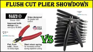 Flush Cut Pliers Review - Best Cutting  Pliers  -  How To Cut Zip Ties