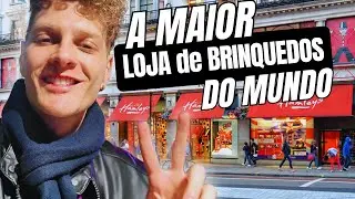 A MAIOR LOJA de BRINQUEDOS do MUNDO - HAMLEYS em LONDRES ( 7 ANDARES de TUDO que PODE IMAGINAR )