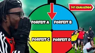 Ultimate Football 1v1 Forfeit Challenge - Spin The Wheel
