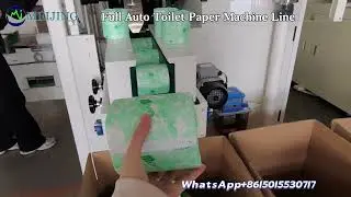 Shipped to USA Good Full Auto Toilet Paper Machine Production Line with Copy Paper Wrapping Machine