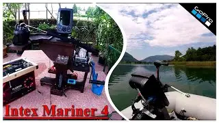 Intex mariner 4 sonar and compass console #IntexMariner #Endine