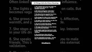 10 Signs She Might Be Cheating (Psychology Explained)