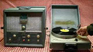 Sold! Hilton HP-95 Tube AMP Amplifier Record Player Turntable
