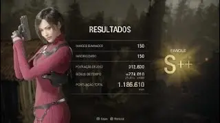 Resident Evil 4 Remake - Mercenaries - Ada Gameplay Rank S++ (Vila)