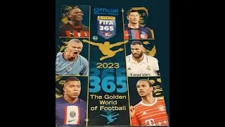 Обзор на PANINI album FIFA 365 2023 + пак из 6 пакетов (30 карт)