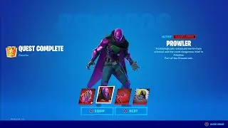 HOW TO UNLOCK PROWLER SKIN FAST IN FORTNITE! (PROWLER CHALLENGES)
