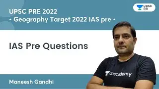 IAS Pre Questions | World Geography Geomorphology | Target 2022 IAS pre