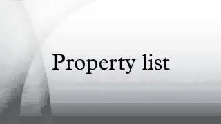Property list