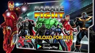 Infinity Superheroes vs Immortal Gods: Karate Game
