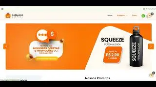 Loja Virtual Template para Cat&aacute;logo Digital 2025 Em Wordpress