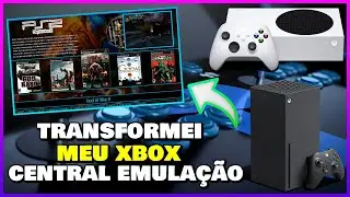 TRANSFORME SEU XBOX ONE SERIES S/X EM UMA CENTRAL DE EMULAÇÃO !!!