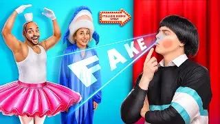 Fake vs Real Italian Brainrot! دمية لعبة الحبار ضد Italian Brainrot!