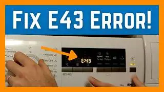 Fix E43 ERROR FAST: Replace CARBON BRUSHES in Siemens IQ500 WASHER!