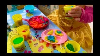 PLAY DOH CAKE! | FUN LEARNING FOR KIDS | LEARN COLOURS | CREATIVE VIDEOS