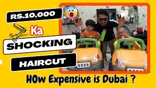 Toddler Haircut in Dubai | ARSHIMAQ Family Vlog | Desi Parenting & City Adventure 