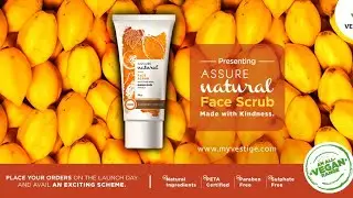 Vestige Assure Natural Face Scrub ।।।आपके चेहरे को बनाये जवाँ। ।