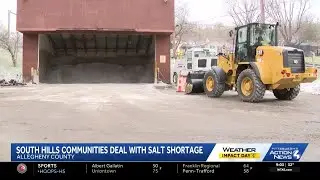 Salt Struggles in Western PA: Local municipalities on conservation mode amid delivery delays
