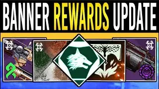 Destiny 2: IRON BANNER LOOT UPDATE! New LOOT, Rank Rewards, Rep Boosters & Weapon Rolls (Season 21)