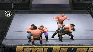 WWE SmackDown vs. Raw - PS2 Gameplay (4K60fps)