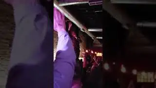 Guster's Ryan Miller carried from bar to stage