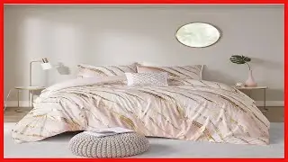 Comfort Spaces Nero Metallic Comforter Fun Print for Girls Bedroom Modern Bedding Set, All Season