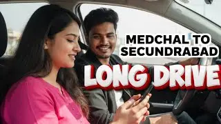 Medchal to Secunderabad Long Drive 🚗 | Beautiful Road Trip | Daily Life Vlog