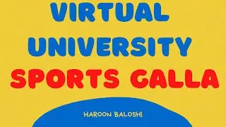 Sports Galla in Virtual University Date Announced