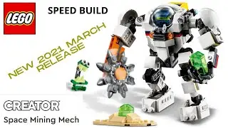 LEGO 31115 Speed Build Creator Space Mining Mech [ 2021 March Lego Set ] Review