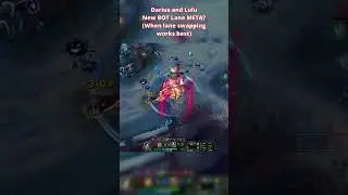 God King Darius and Lulu is New Broken Bot Lane Meta #leagueoflegends #darius