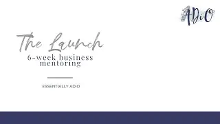 The Launch - week 1