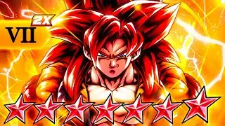 (Dragon Ball Legends) HE CANNOT BE HURT! 14 STAR 2x ZENKAI BUFFED LF SSJ4 GOGETA IN RANKED PVP!
