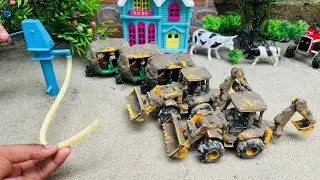 WASHING MACHINE TRACTOR In 5 Minutes DIY Science Project