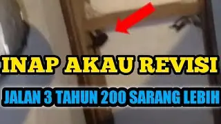 WALET 3 TAHUN SARANG 200 LEBIH,PAKAI INAP AKAU REVISI