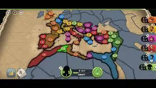 Roman Empire Map Win in Risk: Global Domination