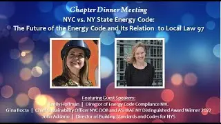 NYC vs NY State Energy Code and it's relation to Local Law 97: ASHRAE NY February 2022 Meeting