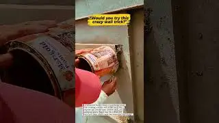 Unique Wall Profile Made Using a Recycled Can &ndash; Genius Builder Hack