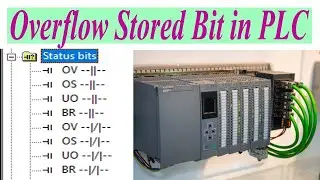 Exception bit Overflow Stored in PLC II Status Bit in Siemens PLC II Difference Bitween OV and OS