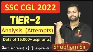 SSC CGL 2022 Tier-2 Rough Analysis on the basis of attempts
