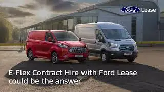 ⚡️ Ford Lease E Flex | Designed For You #Eflex #electricvehicle #forduk #commercialvehicle