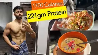 Full Day of Eating 1709 Calories 221gm Protein for EXTREME FAT LOSS