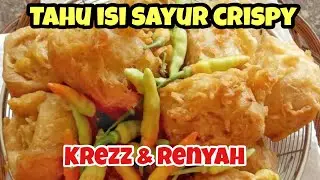 Resep tahu isi sayuran crispy renyah Resep pedagang Gorengan anda wajib coba di rumah