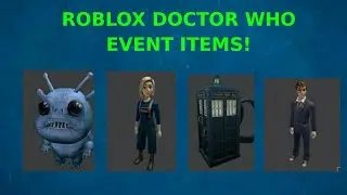 (Roblox) DOCTOR WHO EVENT FREE ITEMS!
