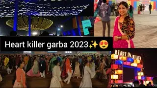 DAY 2 AT HEART KILLER GARBA GROUND✨|| DIMPLE NENWANI