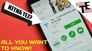 Google Tez - Money Made Simple | Digital Payment App For India 🇮🇳 | UPI & Cash Mode | TechEver
